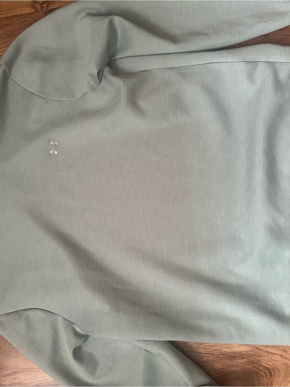 Under Armour Men's Sage Green Long Sleeve Performance Top